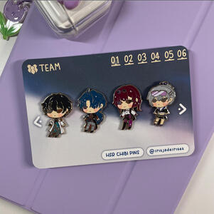 HSR Enamel Pins